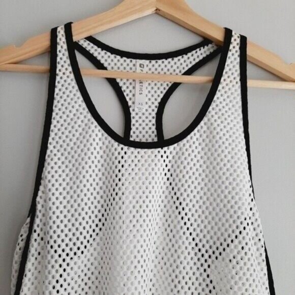 FABLETICS Tristan Tank White Mesh Sz XS - Picture 4 of 10